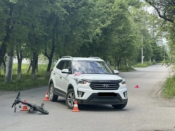13-летний велосипедист попал под колёса автомобиля в Байкальске