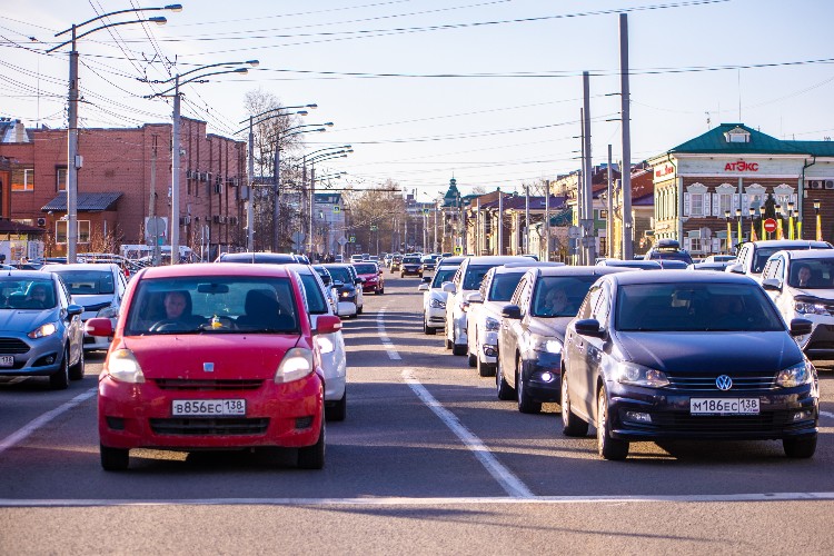 Более 1,1 млн машин зарегистрировано в Приангарье