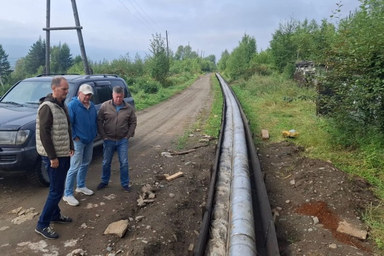 В Бодайбо отремонтируют больше 3,2 тыс. метров теплосетей
