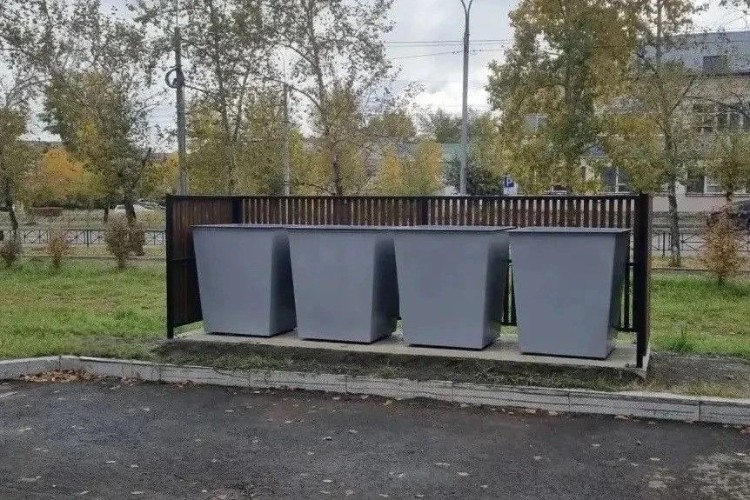 В Приангарье до конца года установят 341 площадку для мусора