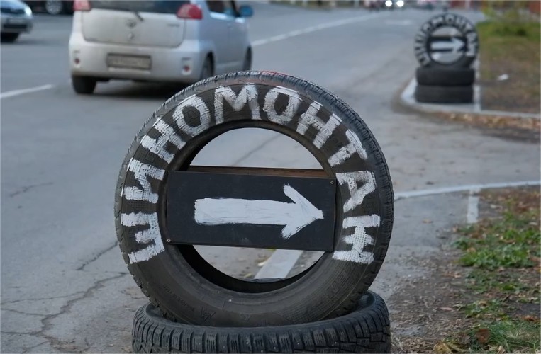 Администрация проверила иркутские шиномонтажки на захламление территорий