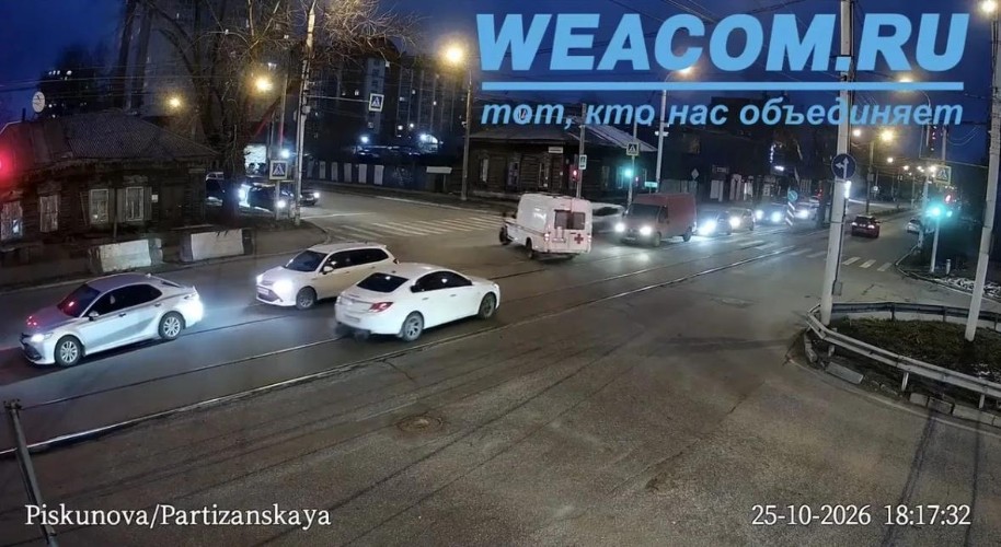 ДТП со скорой произошло в Иркутске
