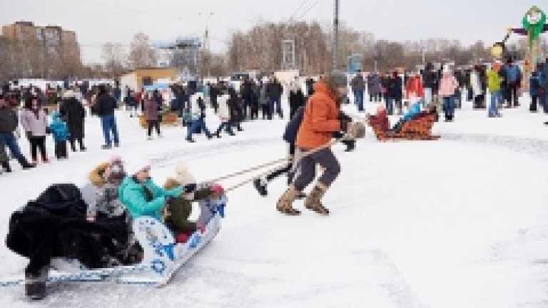 Масленицу в некоторых районах Иркутска отметили ВПЕРВЫЕ