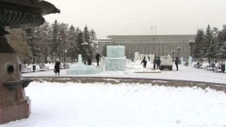 Иркутск готовится к Новому году