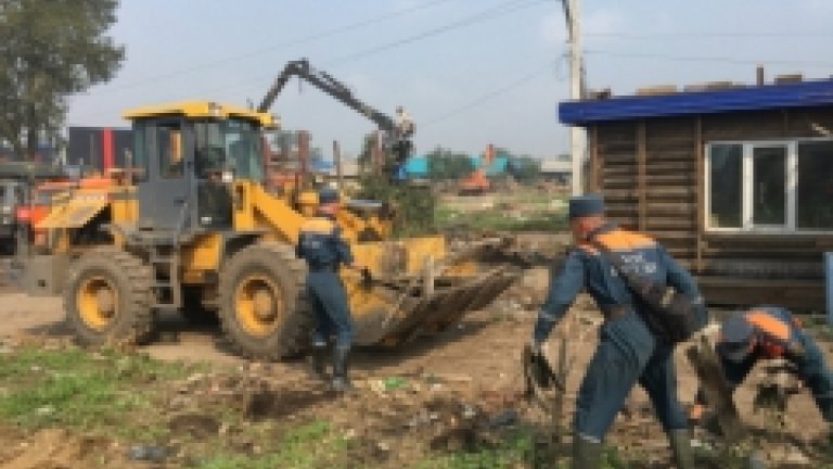 Вода отведена из всех домов, подтопленных в результате мощнейшего паводка