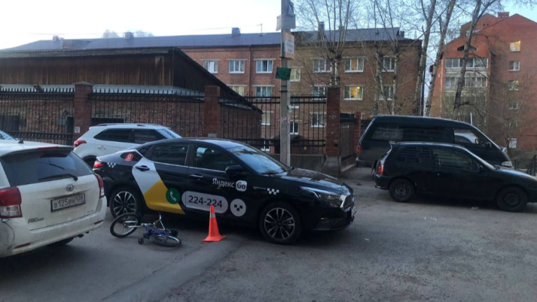 Четыре несовершеннолетних велосипедиста попали в ДТП с начала мая в Иркутске