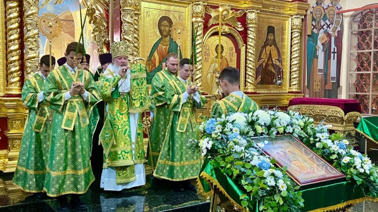 Православные Приангарья отмечают третий по значимости праздник в году