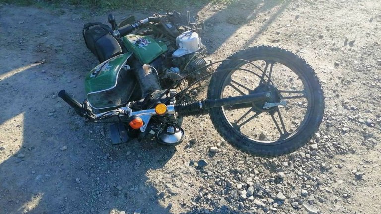 15-летний байкер пострадал в ДТП в Усольском районе