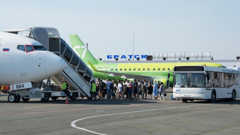 Пассажиропоток в аэропорту Братска увеличился на 4,5% за два летних месяца