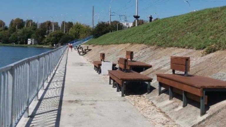 Набережную у ледокола «Ангара» реконструировали в Иркутске