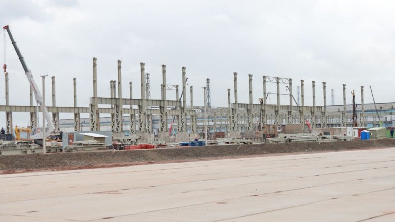 Экологичный завод начали строить на промплощадке БрАЗа