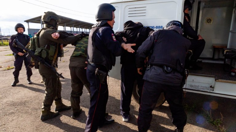 Антитеррористические учения прошли в Усть-Ордынском