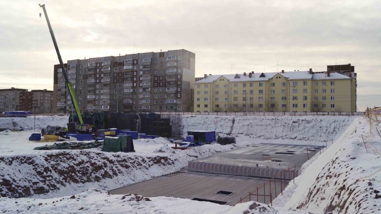 В Братске строительство домов для металлургов идёт по графику