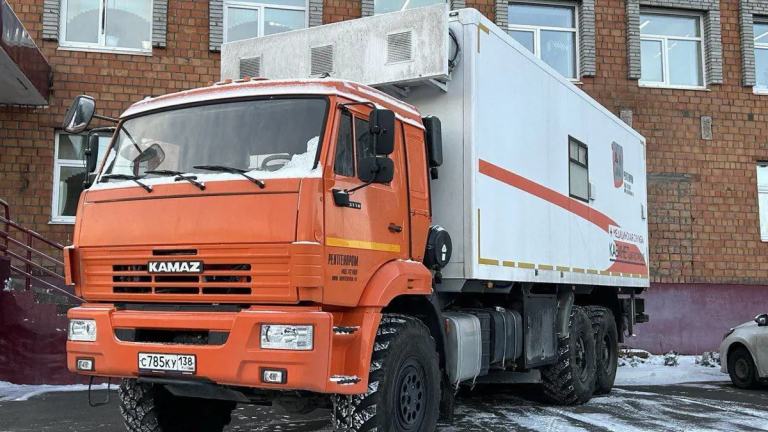 Передвижной диагностический кабинет отправился в очередной рейс по Братскому району