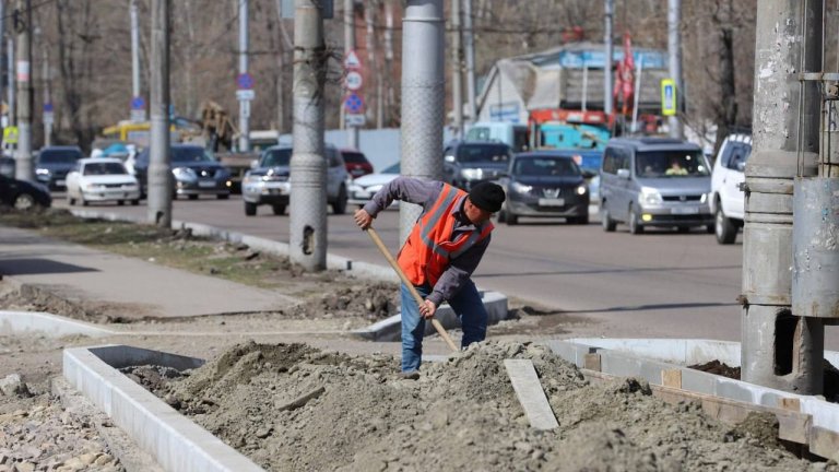 В Иркутске отремонтируют 900 метров улицы Академической