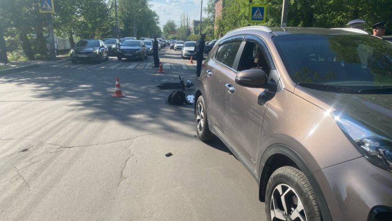 Самокатчика насмерть сбили в центре Иркутска
