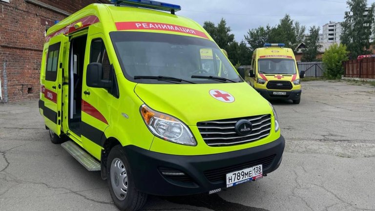 Иркутский областной центр медицины катастроф получил новый реанимобиль МАЗ