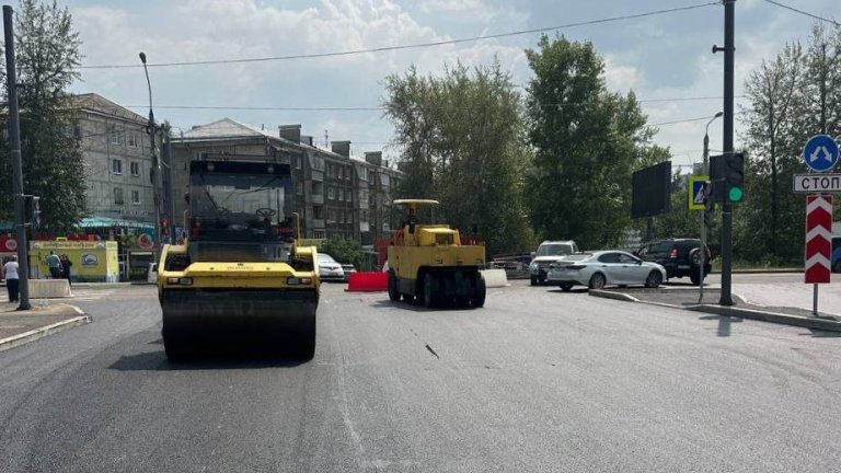 Ремонт центральных улиц Иркутска вышел на финишную прямую