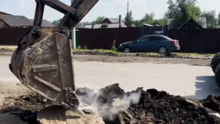 Обновление улицы Красношахтёрской началось в Черемхове