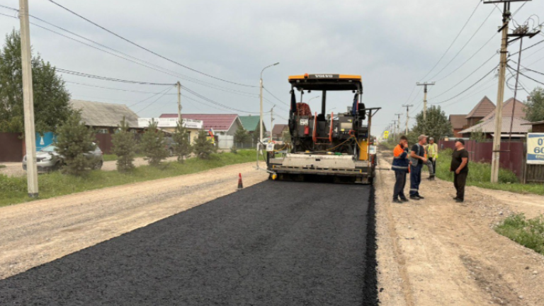 Почти 1,5 км свежего асфальта появится в Грановщине Иркутского района