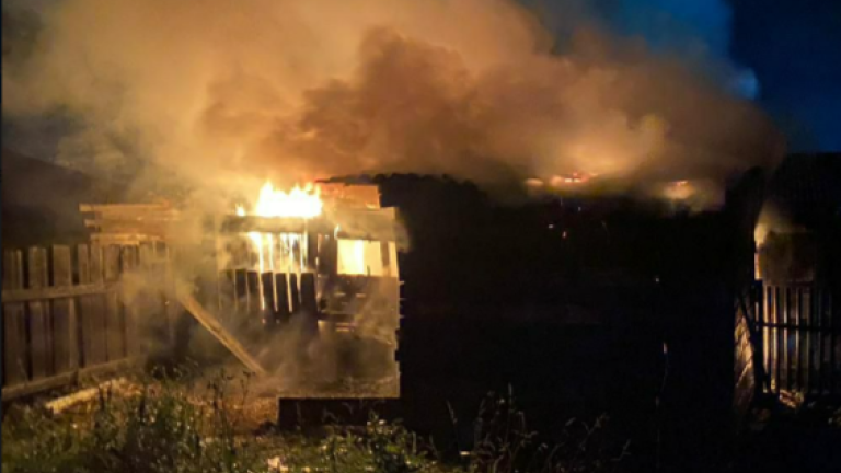 Инвалида спасли на пожаре в Тайшете