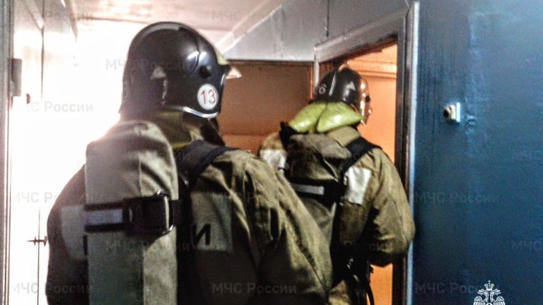 Пенсионер отравился угарным газом во время пожара в Бодайбо