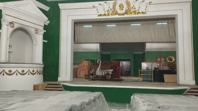 Капремонт Дома культуры в Черемхове выполнен на 80%