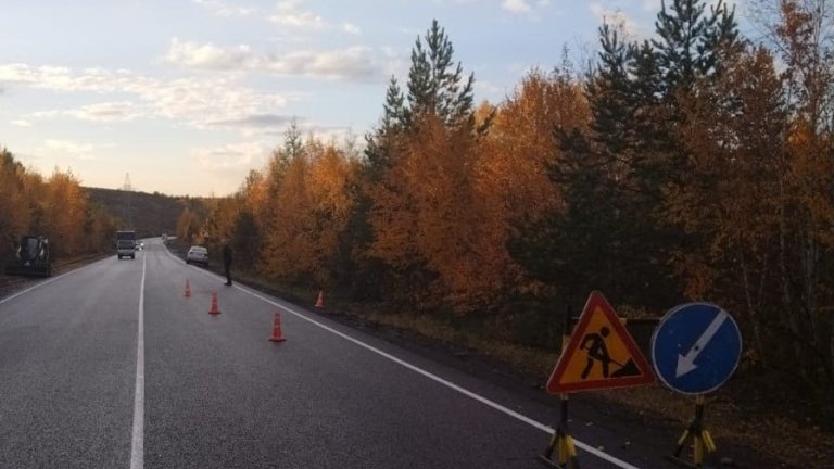 В Братске сбили ремонтирующего дорогу рабочего