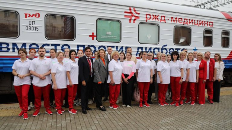 «Поезд здоровья» прибыл в Иркутск