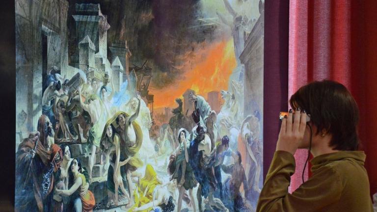 Жители Иркутска смогут попасть в картину «Последний день Помпеи»
