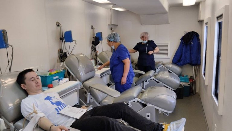 Мобильная станция переливания крови заработала в Приангарье