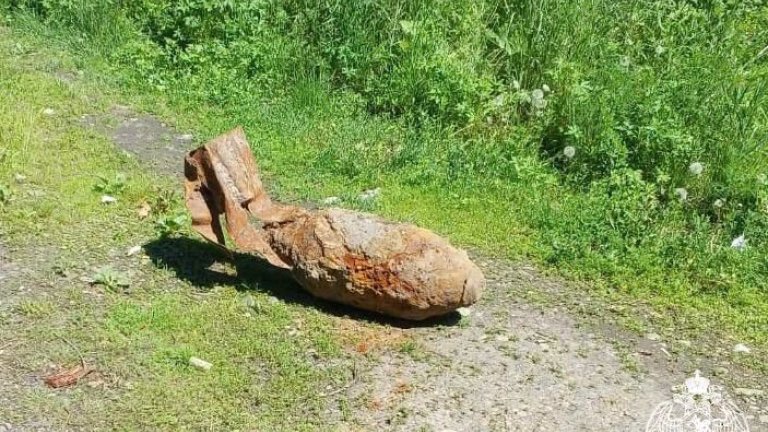Авиабомбу времён Великой Отечественной войны нашли в Ленинском районе Иркутска