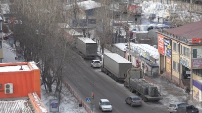 Перекрыть въезд в город для большегрузов грозятся власти Усть-Кута