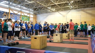 160 учащихся иркутских вузов приняли участие в "Студенческих играх ГТО"