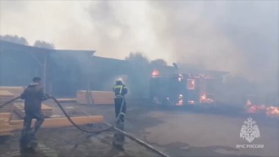 Пожары: в Тайшете горела пилорама, в селе Мамоны – школа 