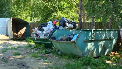 Проблема вывоза мусора обострилась после недавнего паводка в садоводствах под Ангарском 