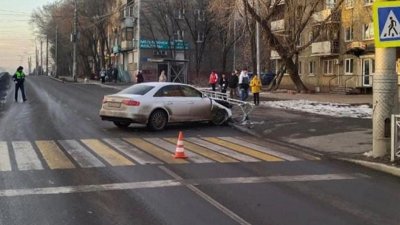 8-летнего ребёнка сбили на пешеходном переходе в Иркутске