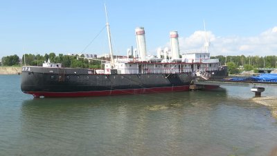 Два с половиной миллиона рублей потратят на подсветку ледокола «Ангара» в Иркутске после ремонта