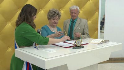 55 лет совместной жизни отпраздновали супруги Бабкины из Иркутска