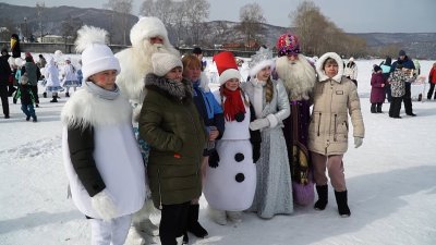 Фестиваль зимних волшебников прошёл в Слюдянке