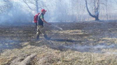 Угроза лесных пожаров вновь возникла в Иркутской области