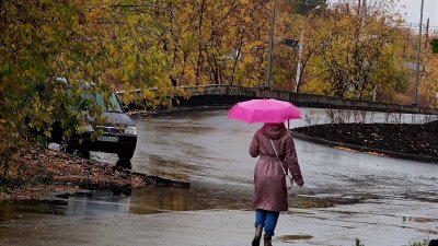 Осенняя непогода пришла в Иркутскую область 