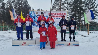 4 медали завоевали саночники Братска на всероссийском первенстве по натурбану