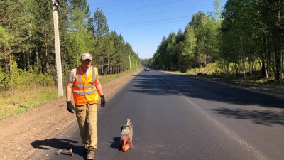 Завершён ремонт 10-километрового участка дороги Иркутск – Листвянка