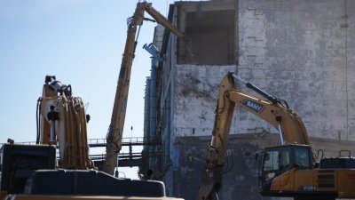 На территории бывшего "Усольехимпрома" завершается демонтаж опасных объектов