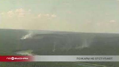 10 возгораний за сутки удалось ликвидировать в тайге Иркутской области