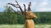 Фестиваль деревянных скульптур, посвященный таёжным сказкам, прошёл в Усть-Куте