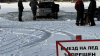 В Иркутске автомобиль ушёл под лёд
