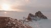 Поиск трёх человек ведут спасатели на льду Байкала в условиях сильного ветра и метели 
