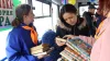 «Читающий троллейбус» курсировал по улицам Братска 26 мая